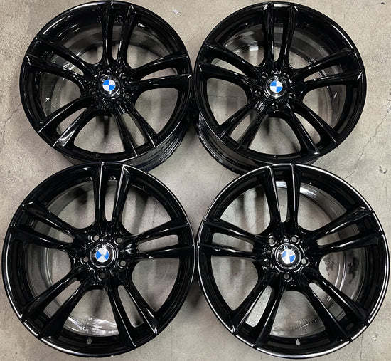 Sold Four 2015 BMW 740I 750I Factory 20 Wheels OEM 535I 550I Rims 71379 70380 Black