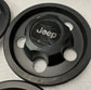 Set of 4 Jeep Wrangler Steel wheel Center Caps PN SF8952-000-153