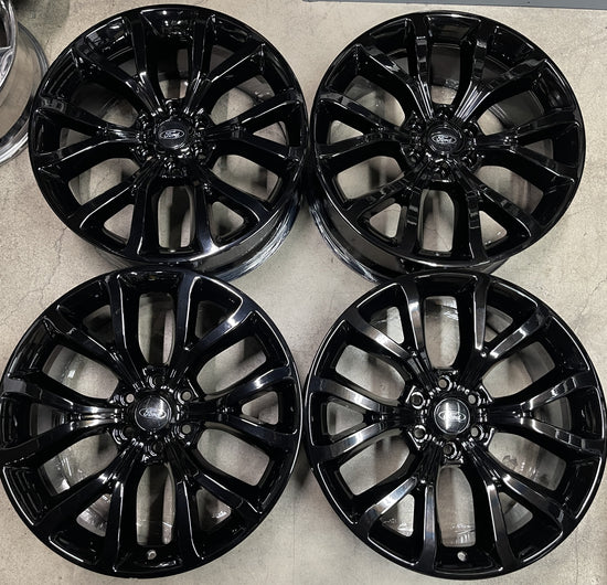 Sold Four Ford Expedition Factory 22 Wheels OEM 10174 Rims JL341007EA F150 Black