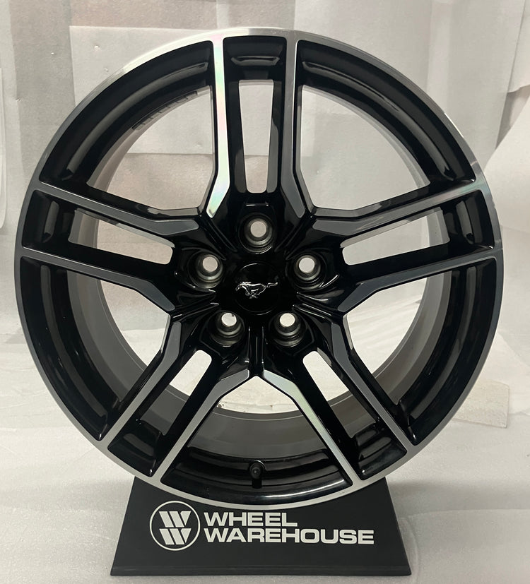 SoCal Wheels - 2018-2023 Ford Mustang OEM 18 Inch Machined Black Wheel Rim
