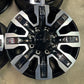 Four 2025 GMC Sierra Denali Ultimate HD2500 Factory 20" Wheels OEM 84830459 Chrome Inserts