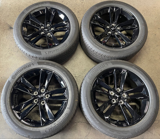 2025 Ford Mustang GT Factory 18 Wheels Tires Rims OEM PR3C1007BA Black 255/45/18