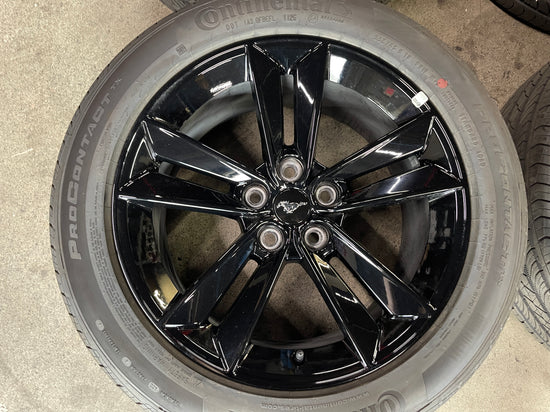 2025 Ford Mustang GT Factory 18 Wheels Tires Rims OEM PR3C1007BA Black 255/45/18