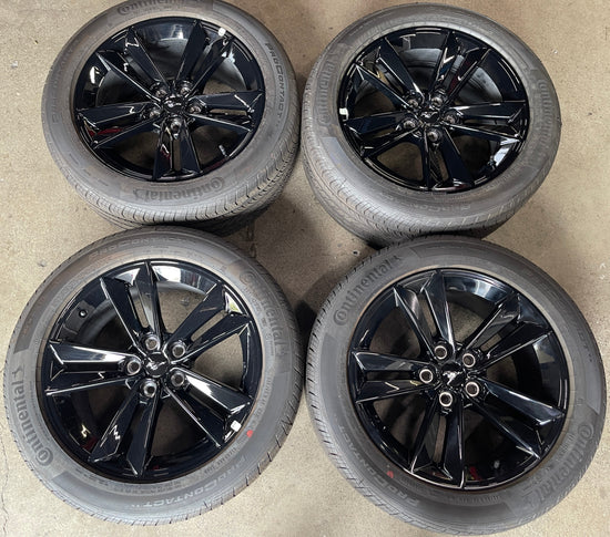 2025 Ford Mustang GT Factory 18 Wheels Tires Rims OEM PR3C1007BA Black 255/45/18