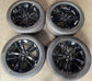 2025 Ford Mustang GT Factory 18 Wheels Tires Rims OEM PR3C1007BA Black 255/45/18