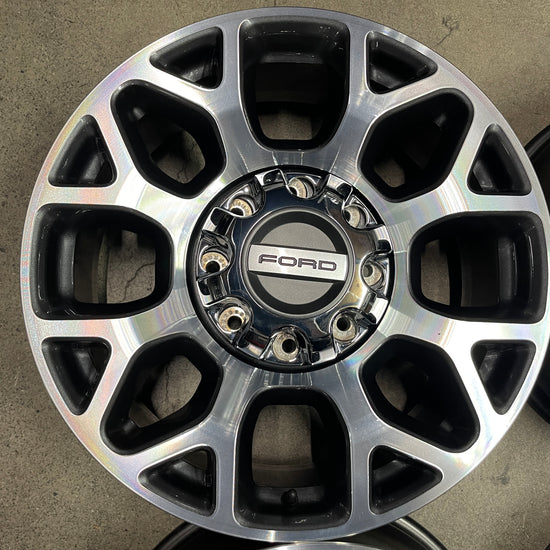 Four 2022 Ford F250 F350 Factory 20 Wheels OEM 10292 10293 Rims Short Caps