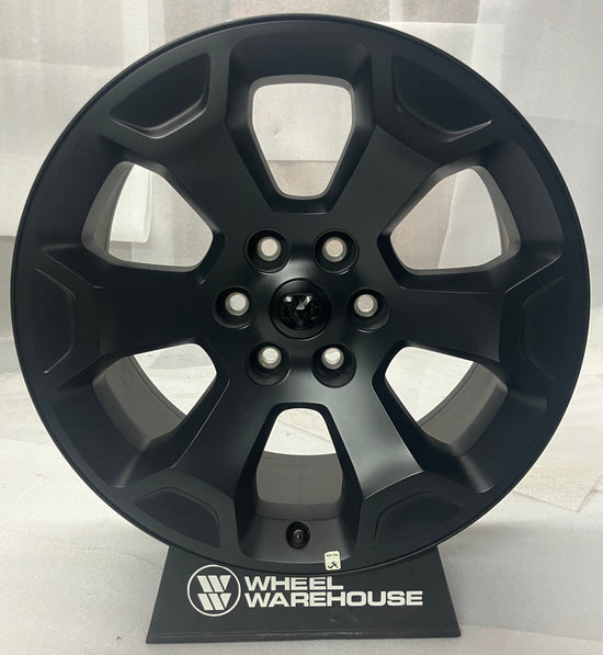 2025-2026 RAM 1500 OEM 20" Satin Black Clad Wheel Rim Single | 5YD56TRMAA 2462
