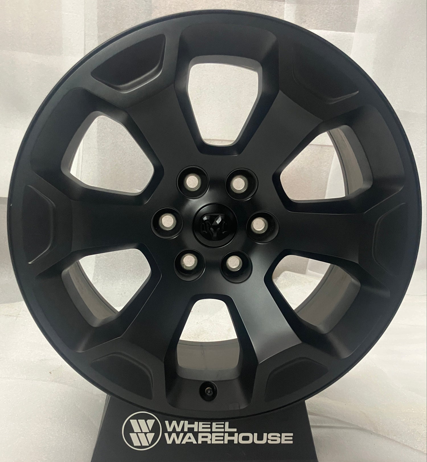 2025-2026 RAM 1500 OEM 20" Satin Black Clad Wheel Rim Single | 5YD56TRMAA 2462
