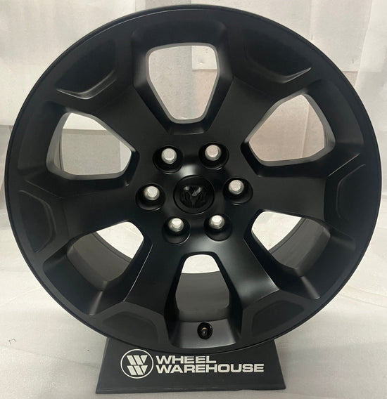 2025-2026 RAM 1500 OEM 20" Satin Black Clad Wheel Rim Single | 5YD56TRMAA 2462