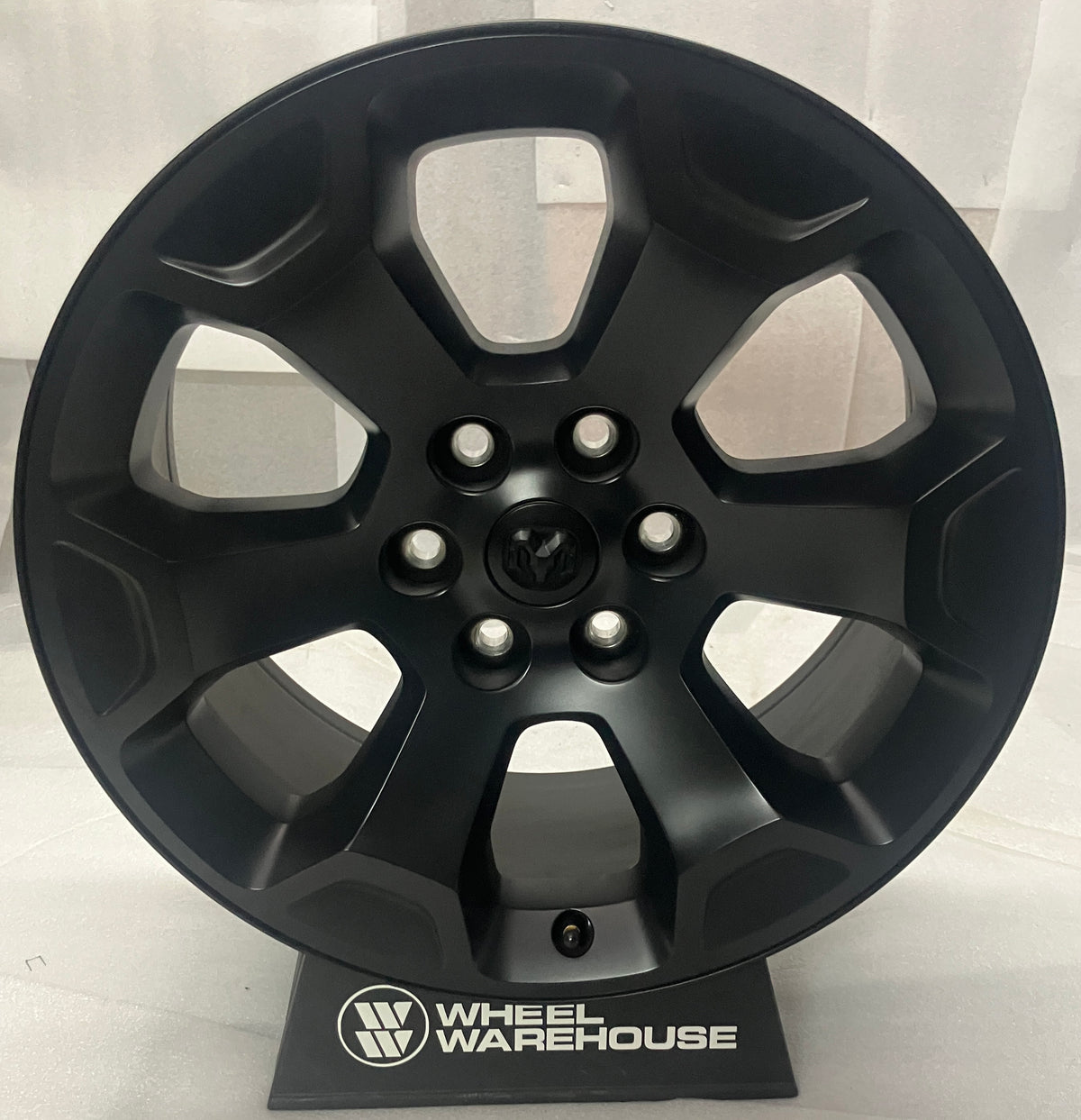 2025-2026 RAM 1500 OEM 20" Satin Black Clad Wheel Rim Single | 5YD56TRMAA 2462

