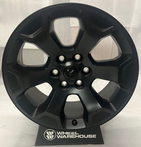 2025-2026 RAM 1500 OEM 20" Satin Black Clad Wheel Rim Single | 5YD56TRMAA 2462