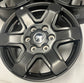 Sold 2021-2026 Ford Bronco OEM 17" Semi Gloss Black Wheel Rim Set of 5 | M2DC1007P1A 10383