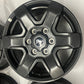 Sold 2021-2026 Ford Bronco OEM 17" Semi Gloss Black Wheel Rim Set of 5 | M2DC1007P1A 10383