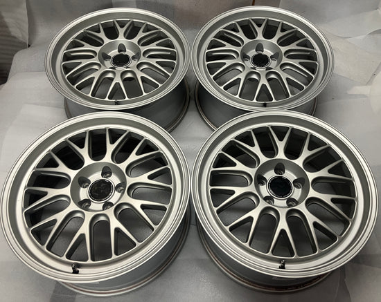 Fifteen 52 Holeshot RSR 19x8.5 Silver Wheels Rims 5x112 +42 VW Jetta Golf Passat | RSHRS-98551+42
