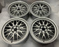 Fifteen 52 Holeshot RSR 19x8.5 Silver Wheels Rims 5x112 +42 VW Jetta Golf Passat | RSHRS-98551+42
