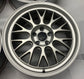 Sold Fifteen 52 Holeshot RSR 19x8.5 Silver Wheels Rims 5x112 +42 VW Jetta Golf Passat | RSHRS-98551+42