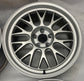 Sold Fifteen 52 Holeshot RSR 19x8.5 Silver Wheels Rims 5x112 +42 VW Jetta Golf Passat | RSHRS-98551+42