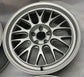 Sold Fifteen 52 Holeshot RSR 19x8.5 Silver Wheels Rims 5x112 +42 VW Jetta Golf Passat | RSHRS-98551+42