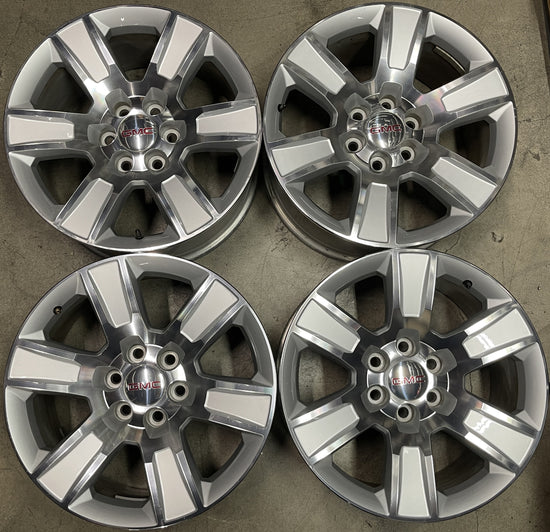 Sold Four 2018 GMC Sierra 1500 Yukon Factory 20 Wheels 5650 OEM Rims Silverado