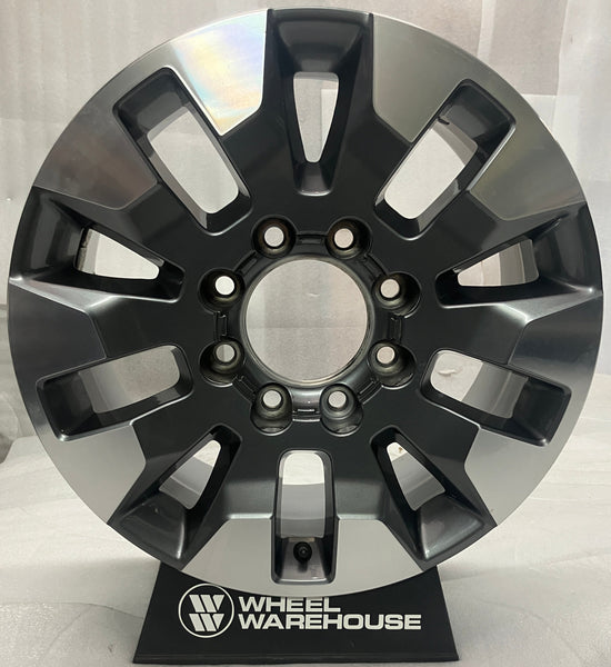 Sold 2021-2025 Chevrolet Silverado 2500 Factory 20" Machined Charcoal Wheel Rim OEM | 84742718 14032