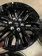 Four 2025 Ford F150 Lariat Limited Factory 20 Wheels OEM Rims RL341007BA Gloss Black