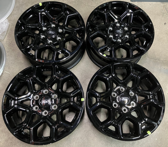 Sold Four 2025 FORD F150 Factory 18 Wheels OEM 10340 RIMS ML341007BA gloss black