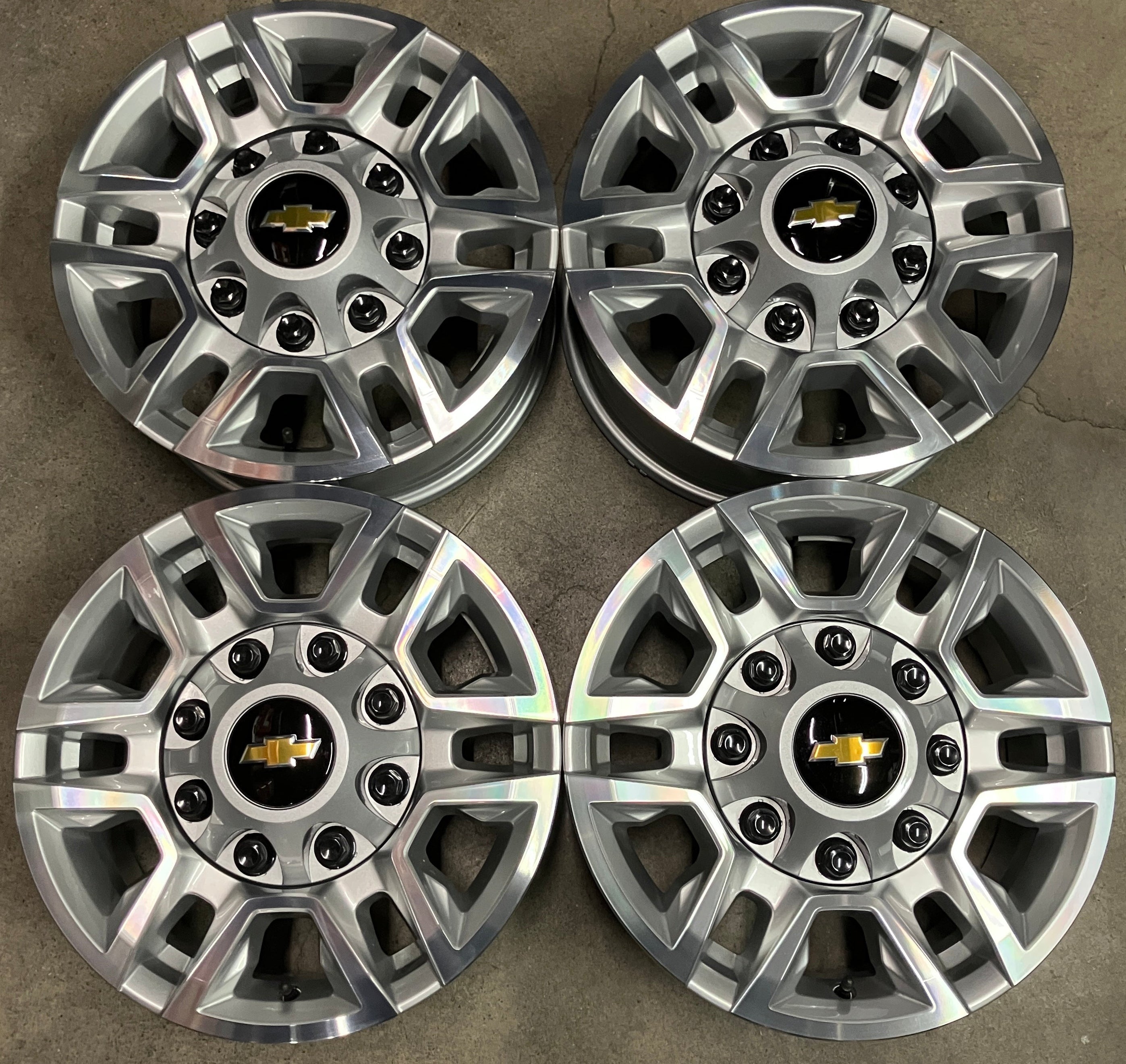 2020-2025 Chevrolet Silverado HD2500 OEM Wheels Rims 17x7.5 – Socal Wheels