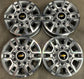 Four 2020-2025 Chevy Silverado HD2500 Factory 17 Wheels OEM Rims 23377040