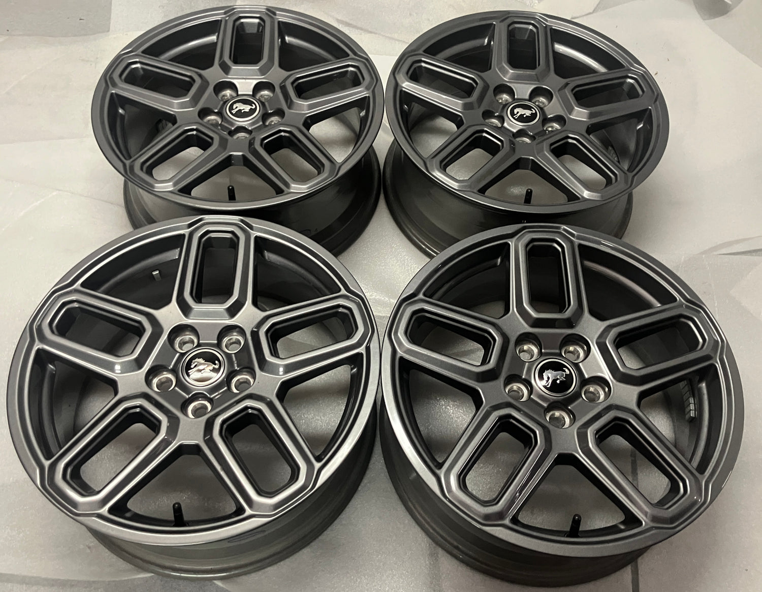 2021-2026 Ford Bronco Sport Maverick 17 Inch OEM Dark Gray Wheel Set of 4 Take Off
