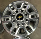 Four 2020-2025 Chevy Silverado HD2500 Factory 17 Wheels OEM Rims 23377040