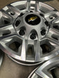Four 2020-2025 Chevy Silverado HD2500 Factory 17 Wheels OEM Rims 23377040