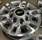 Four 2020-2025 Chevy Silverado HD2500 Factory 17 Wheels OEM Rims 23377040