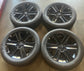 2026 Ford F150 LOBO OEM 22" Gloss Black Wheel/Rim Tire Set of 4 | TL3J-1007-AB | Bridgestone 275/50R22
