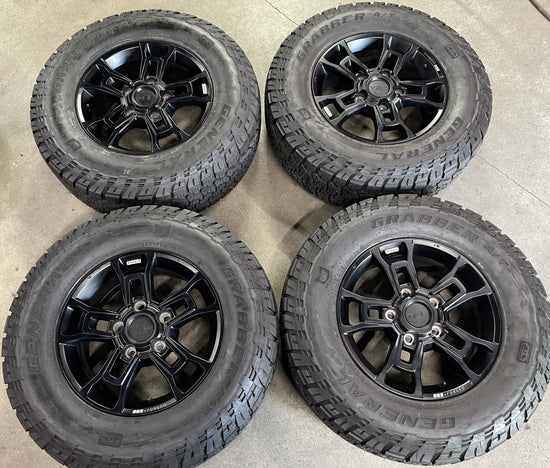 2022 TOYOTA TUNDRA SEQUOIA TRD FACTORY 18 WHEELS TIRES OEM RIMS BBS FORGED BLACK
