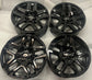 2019-2026 Chevy Silverado LTZ Factory 20 inch Gloss Black Wheel Rim Set of 4 OEM
