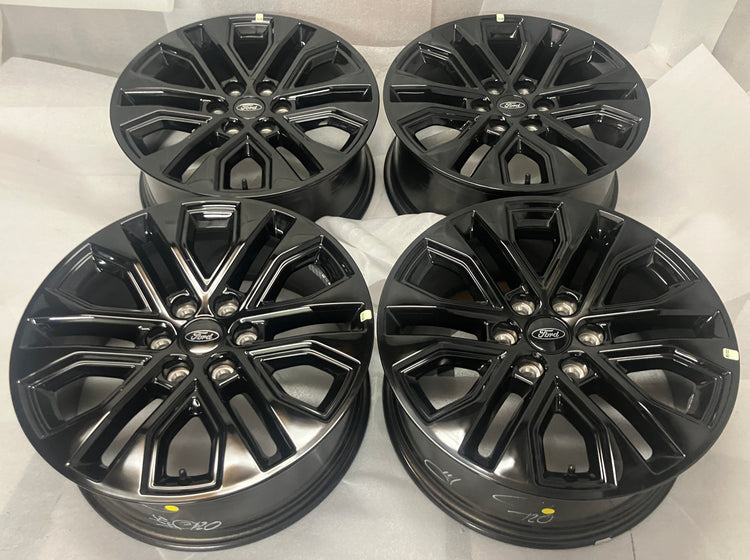 2023-2026 Ford F150 Lariat Limited OEM 20" Gloss Black Wheel Rim Set of 4 | RL3J1007BA 10710
