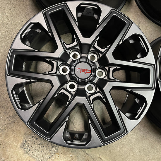 Sold Four 2025 Toyota Tundra TRD Factory 20 Wheels OEM Rims Black PT946-34220