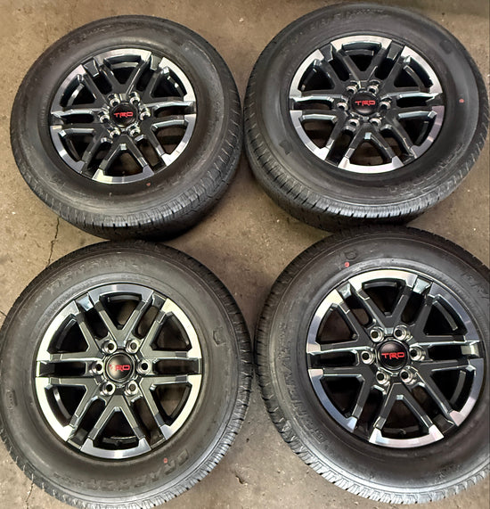 2026 Toyota Tacoma TRD Factory 18 Wheels Tires OEM Rims General HTS 265/65/18