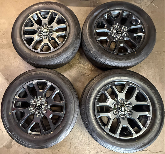 2025 Toyota Tundra Platinum Factory 20 Wheels Tires OEM Rims 75277 Yokohama