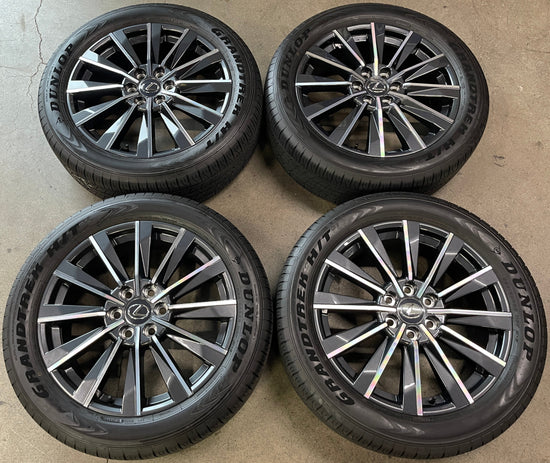 2025 Lexus GX550 Luxury Premium Factory 22" Wheels Tires OEM Rims Dunlop 265/50/22