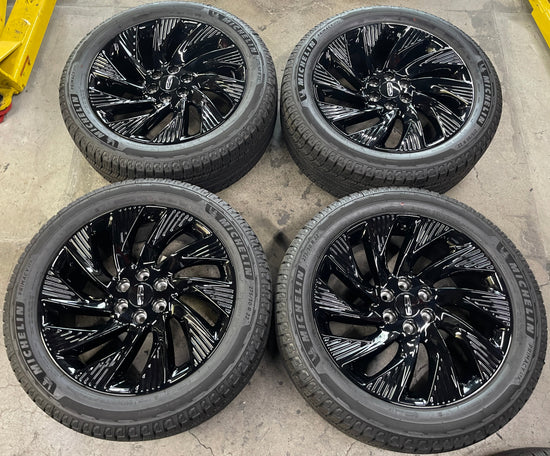 2025 Lincoln Navigator Factory 22 Wheels Tires OEM RIMS SL741007PA F150 BLACK LABEL