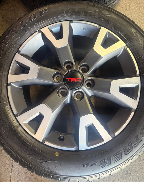 2026 Toyota 4Runner TRD Sport Factory 20 Wheels Tires OEM Rim 2025 Tacoma Dunlop