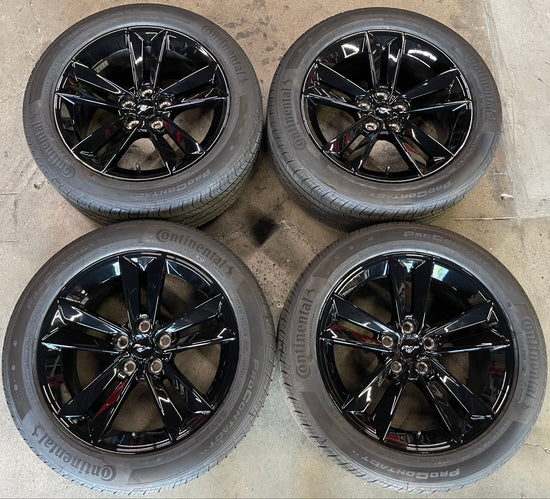 2025 Ford Mustang GT Factory 18 Wheels Tires Rims OEM PR3C1007BA Black 255/45/18