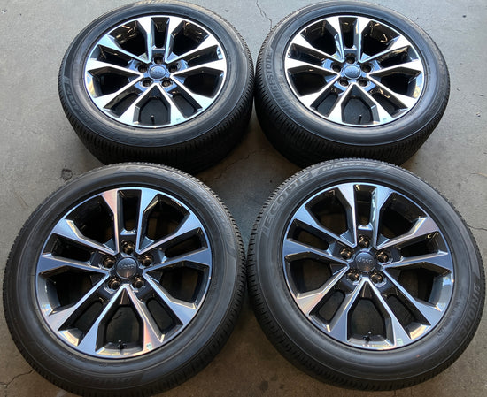 2025 Jeep Grand Cherokee L Factory 20 Wheels Tires Rims OEM 9289 BDS 265/50/20