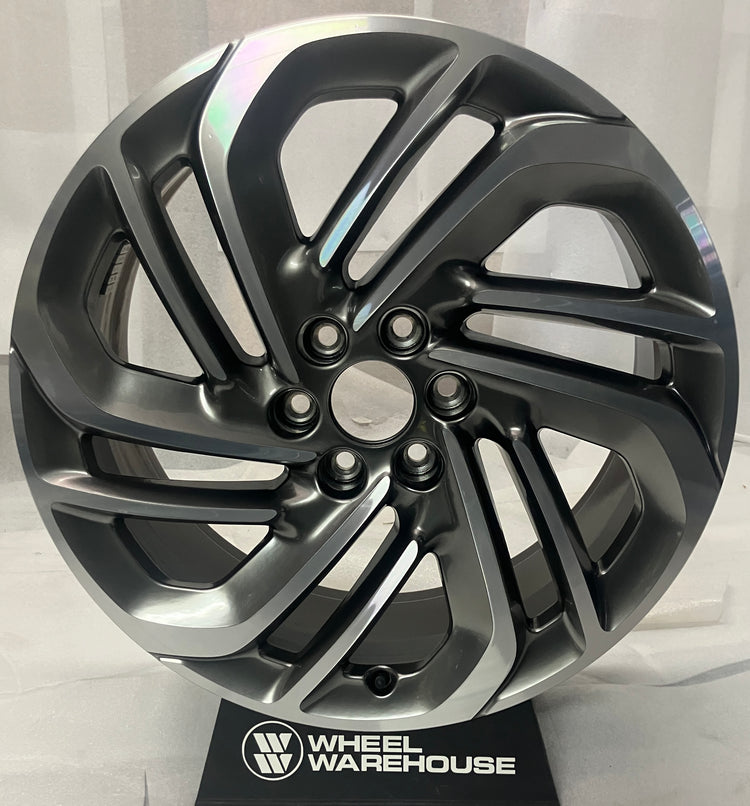 2024-2026 Lincoln Navigator Factory 22" OEM Machined Gray Wheel Rim | SL74-1007-TB | 10664
