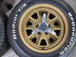 Sold Ford Shelby 15 Wheels Tires 15x7.0 4.0 BS 15x8.0 4.25 BS 5x4.5 78mm bore Gold