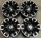 Sold Four 2022-2025 Silverado ZR2 18" Wheels OEM Rims 84775277 Black