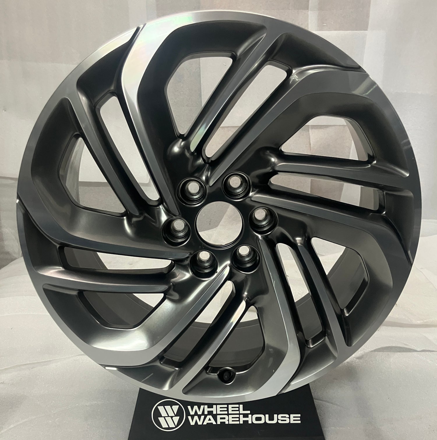 2024-2026 Lincoln Navigator Factory 22" OEM Machined Gray Wheel Rim | SL74-1007-TB | 10664
