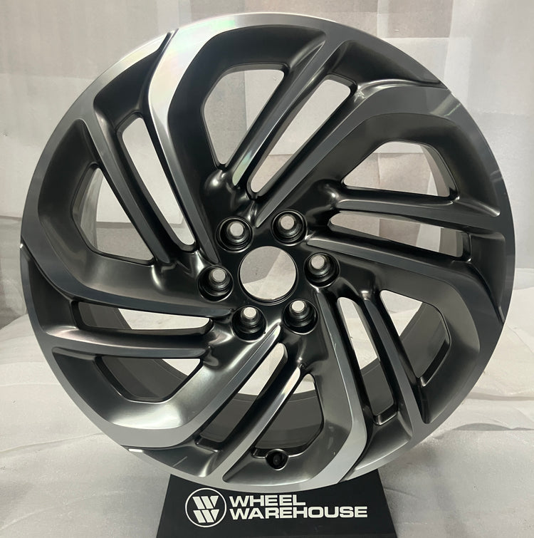 2024-2026 Lincoln Navigator Factory 22" OEM Machined Gray Wheel Rim | SL74-1007-TB | 10664
