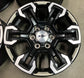 Sold Four 2022-2025 Silverado ZR2 18" Wheels OEM Rims 84775277 Black